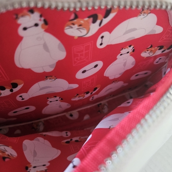 Loungefly x Disney White Baymax and Mochi Mini Backpack - Big Hero 6 main image 5